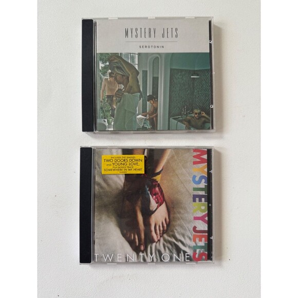 Mystery Jets Twenty One (Bonus Track) Serotonin CD Lot UK Import Play Tested - Picture 1 of 4